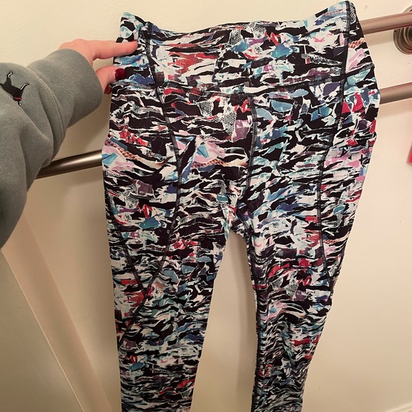 Lulu lemon multi color leggings - Picture 1 of 3